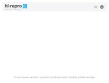 Tablet Screenshot of hl-repro.dk
